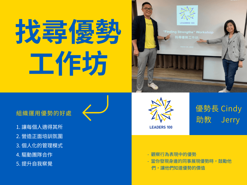 Strength Finder 找到自己的優勢天賦!